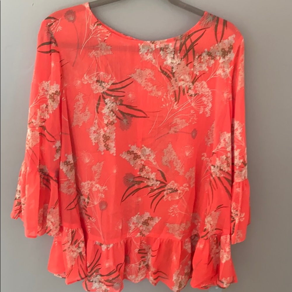 London Times Floral Top